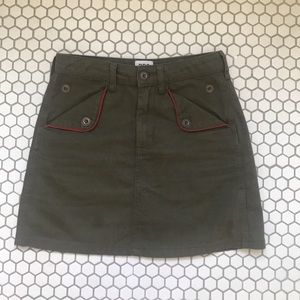 Urban Outfitters Army Green Skirt